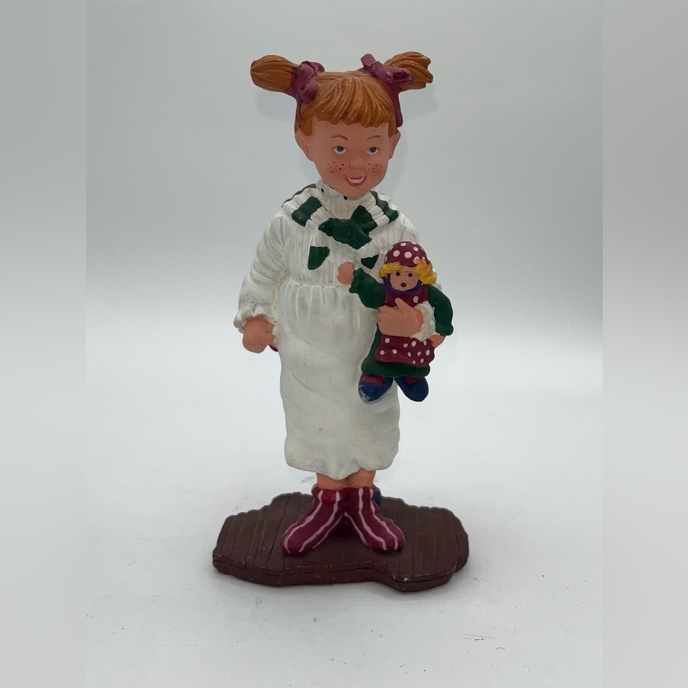 Vintage Dept‎ 56 All Through The House Judith & Her Doll Figurine 5.5” Tall